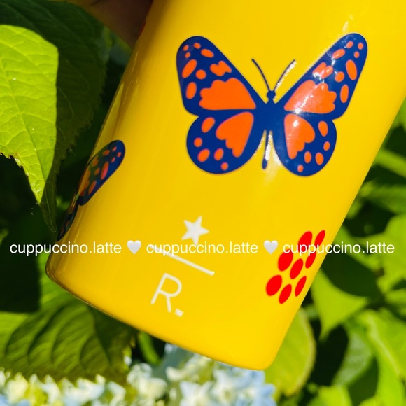 💛NEW🦋Starbucks Reserve Roastery Yellow Butterfly SS Cup - Picture 4 of 6